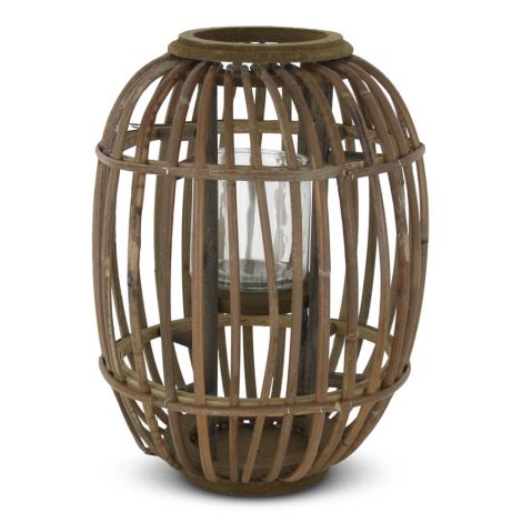 Laterne Rattan Oval Natur 491007