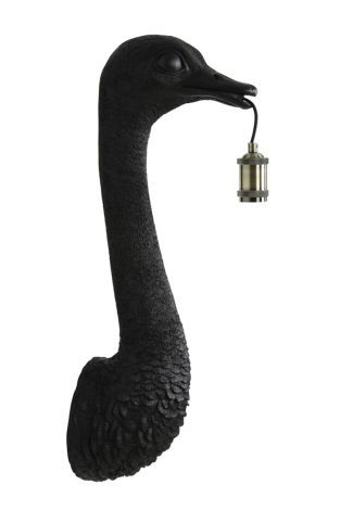 Light & Living Wandleuchte Black Ostrich 3122412