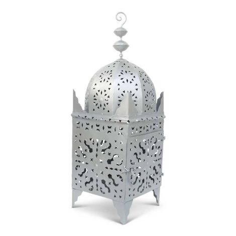 Marokkanisches Windlicht Silber XXL Arub SFLNTRN00074