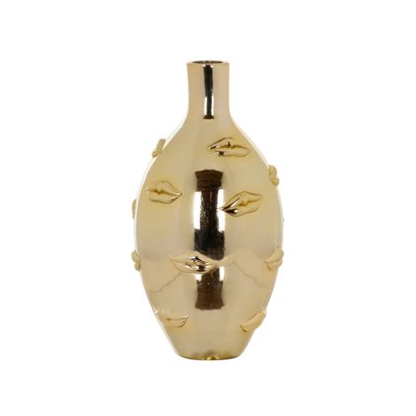 Richmond Vase Küsse Gold Groß -VA-0172