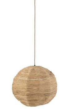 J-Line Pendellampe Banana Leaf Natural Large 37776