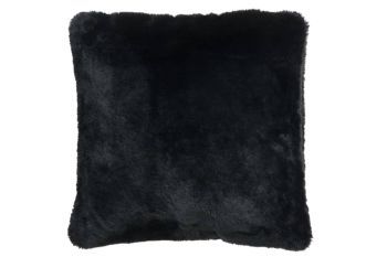 J-Line Cushion Cutie Polyester Schwarz 76898